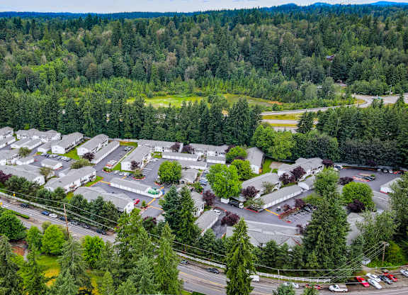 Drone View Of Property at Maple Crossing Apartments, Washington
