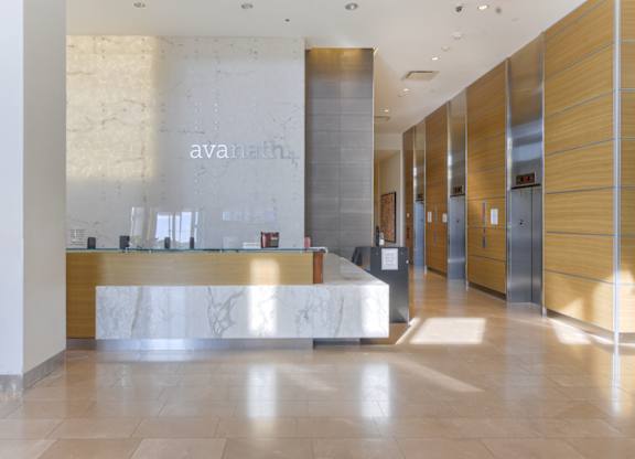 Reception Area at Affinity at 2M, Washington, DC