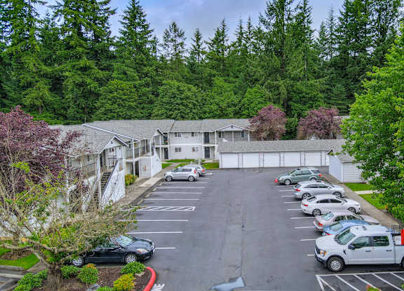 On Street Parking at Maple Crossing Apartments, Maple Valley
