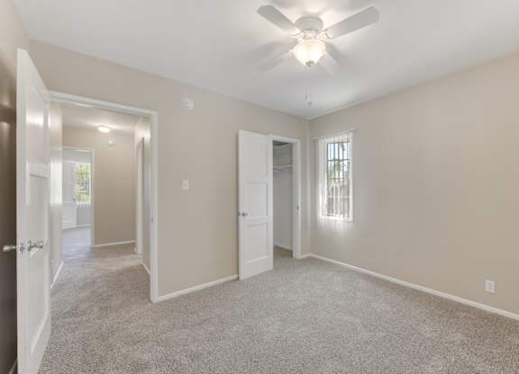 Undecorated room at Acclaim at Baldwin Apartments, Los Angeles, CA