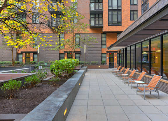 Outdoor Porch at Affinity at 2M, Washington, DC