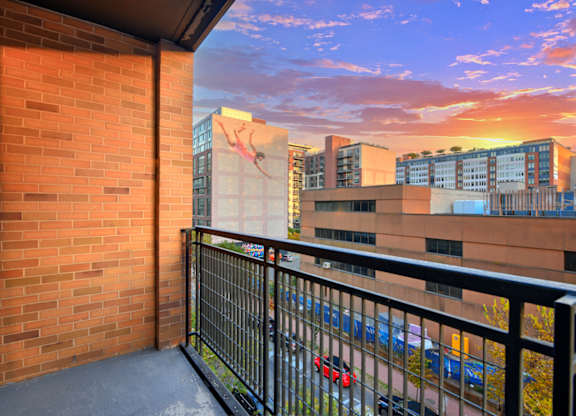 Private Balcony at Affinity at 2M, Washington