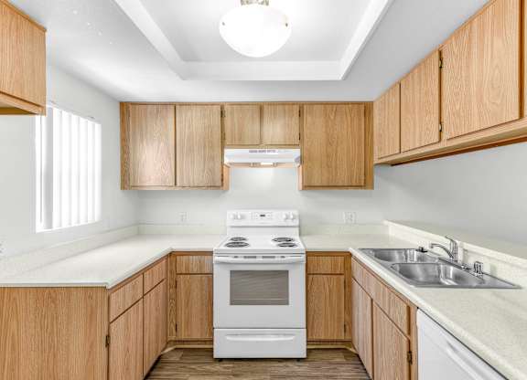 Modern Kitchen at The Terraces Apartments, California
