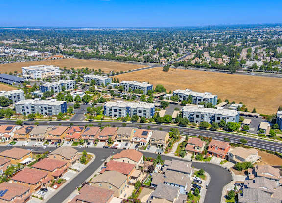 Bird Eye View Of Property at The Ridge Apartments, California, 95757