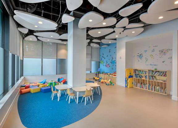 Children's Playroom at 535 Carlton Ave Apartments, Brooklyn