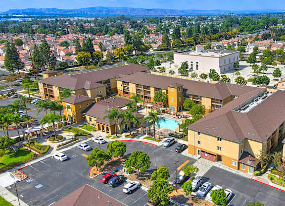 Bird Eye View Of Property at River Run Apartments, Corona, CA, 92878
