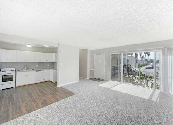 Unfurnished Living Area at Seaport Village, California