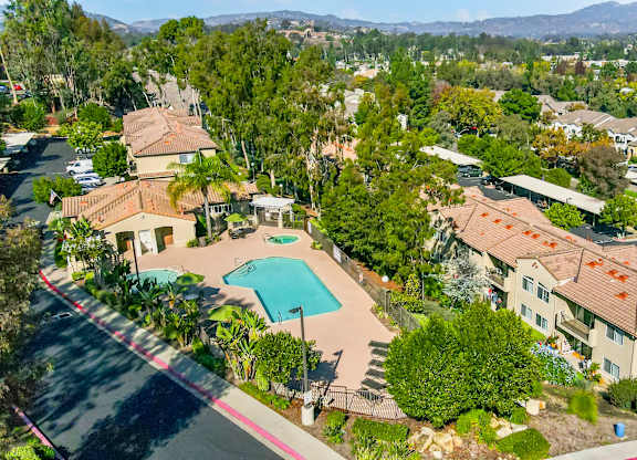 Bird Eye View Of Property at The Terraces Apartments, Escondido, 92026