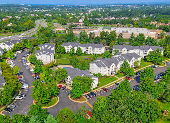 Aerial view at Acclaim at Ashburn Apartments, Ashburn, VA 20147