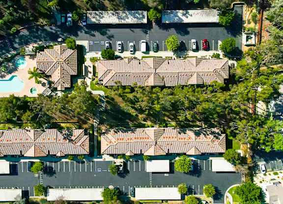Overhead View Of Property at The Terraces Apartments, Escondido