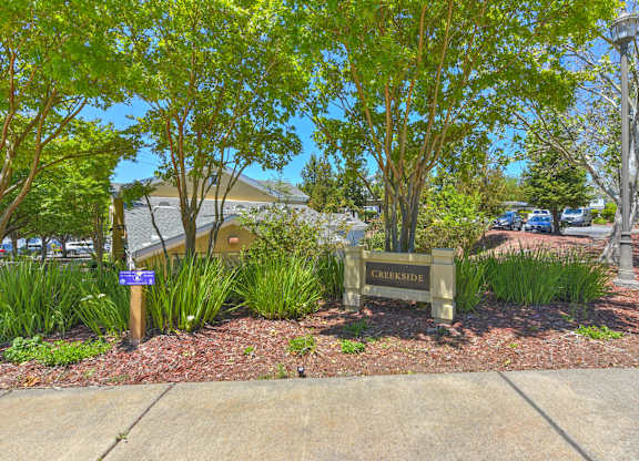Property Signage at Creekside at Meadow Park, California