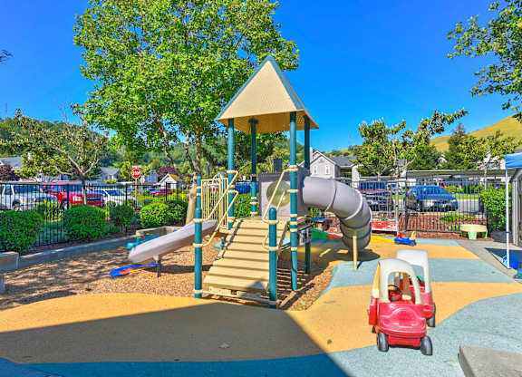 Community Playground at Bay Vista at Meadow Park Apartments, California