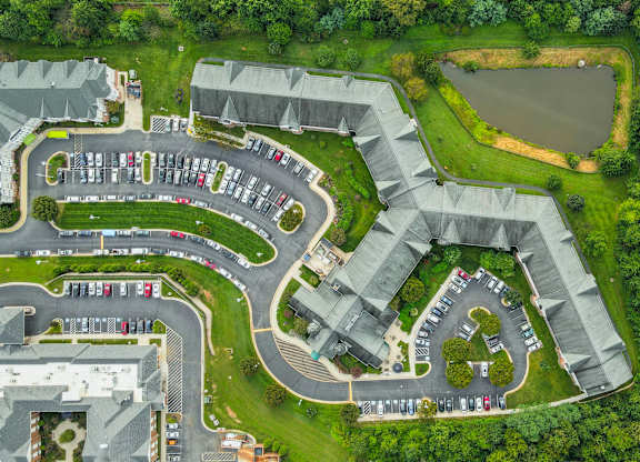 Aerial View Of Property at Cascades Village (55+) Apartments, Sterling, VA, 20164