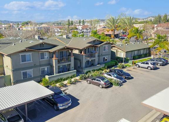 Residential area at Yorba Linda Apartments, California, 92886