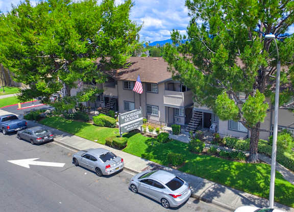 Overhead View Of Property at Woodside Senior Apartments (55+), California