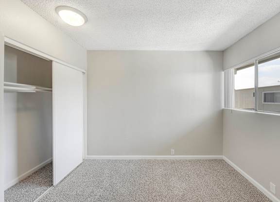 Unfurnished Bedroom With Closet at Seaport Village, Long Beach, California