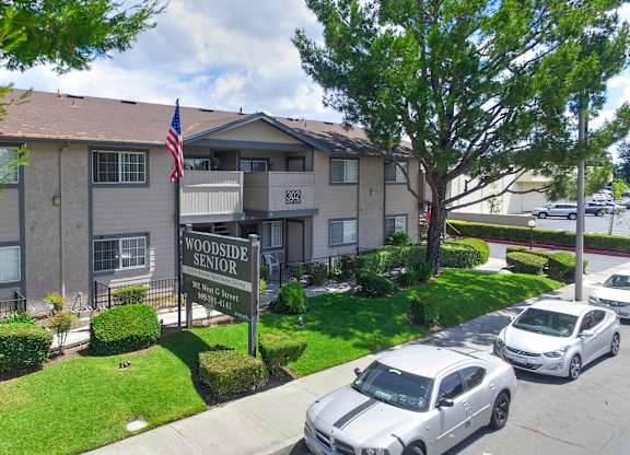 Exterior Of Residential Property at Woodside Senior Apartments (55+), Ontario, 91762