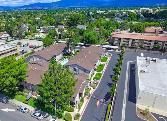 Property Aerial View at Woodside Senior Apartments (55+), Ontario