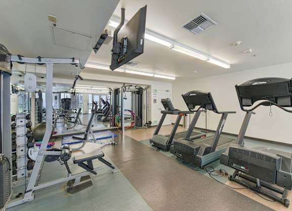Gym at Crescent Cove Apartments, San Francisco