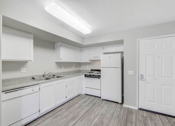 Kitchen Space at River Run Apartments, Corona, California