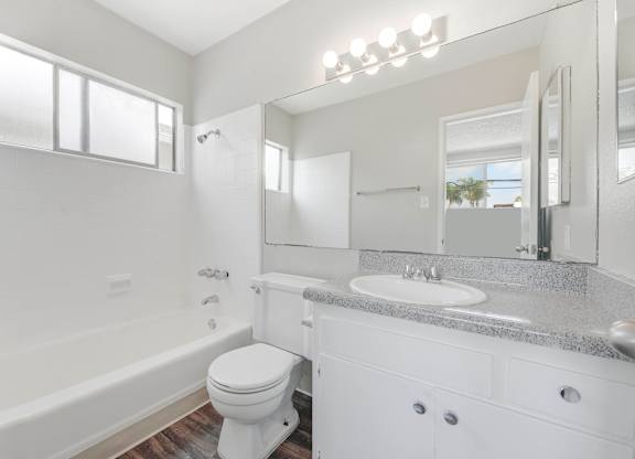 Bathroom With Bathtub at Seaport Village, Long Beach, 90805