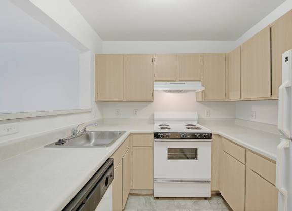 Kitchen Space at Cascades Village (55+) Apartments, Sterling, VA, 20164