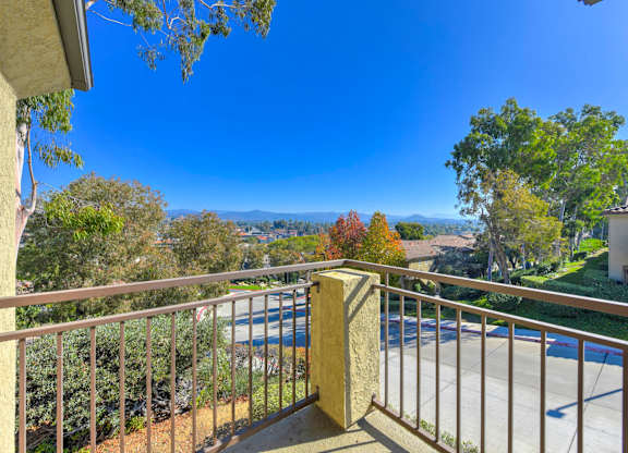 Apartment Balcony at The Terraces Apartments, Escondido