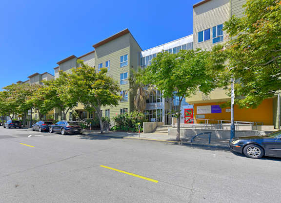 Neighborhood Street at Crescent Cove Apartments, San Francisco, CA, 94518