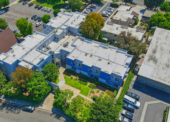 Aerial view at St Johns Manor, Costa Mesa