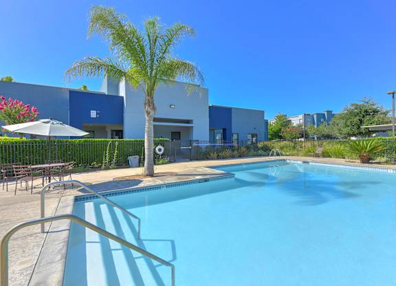 Modern Swimming Pool at The Ridge Apartments, Elk Grove, California