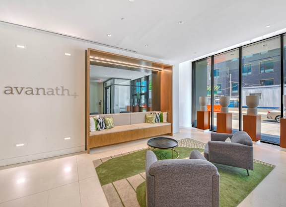 Office Lobby at 38 6th Ave Apartments, Brooklyn, NY, 11238