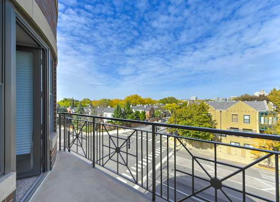 Balcony at Acclaim on North Avenue, Chicago, Illinois
