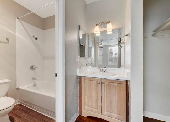 Bathroom with Bathtub at Vintage Tower Apartments, San Jose, CA, 95113