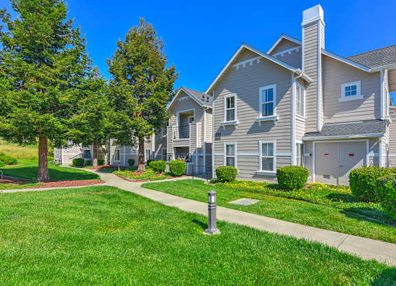 Beautiful Garden Exterior at Bay Vista at Meadow Park Apartments, California, 94949
