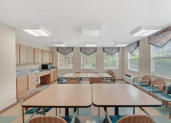 Community Room at Cascades Village (55+) Apartments, Sterling, VA, 20164
