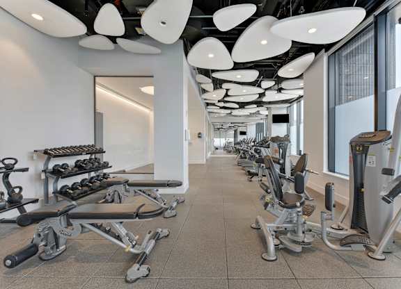 Community Gym at 535 Carlton Ave Apartments, New York, 11238