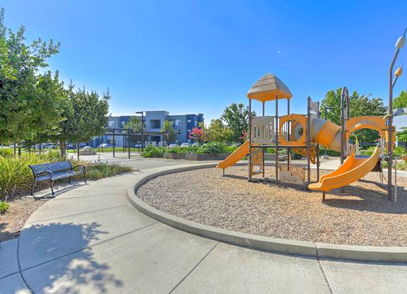 Kids Playground at The Ridge Apartments, Elk Grove, CA
