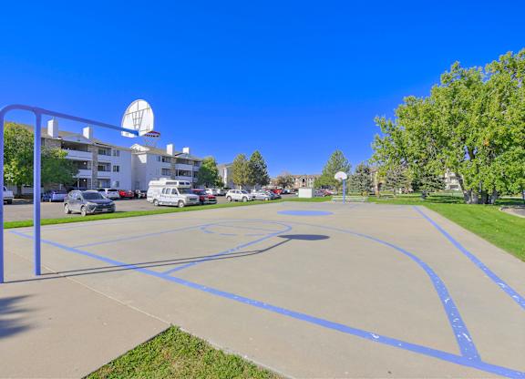 Basketball Court at Ascent, Denver, Colorado