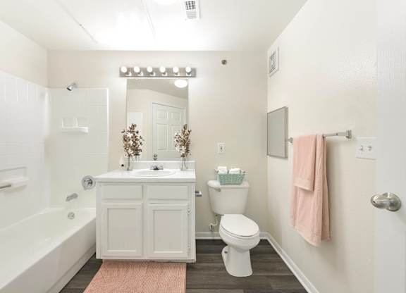 White Bathroom at Acclaim at South Congress, Texas, 78704
