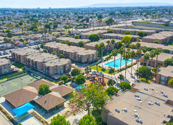 Aerial View Of Property at Northpointe Apartments, Long Beach, CA, 90805