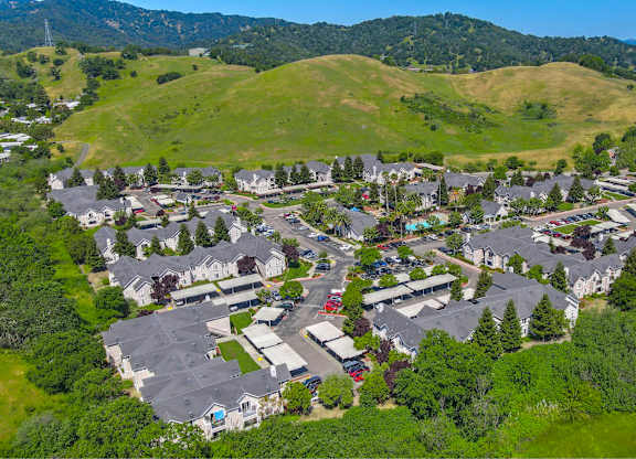Property Top View at Bay Vista at Meadow Park Apartments, Novato, California
