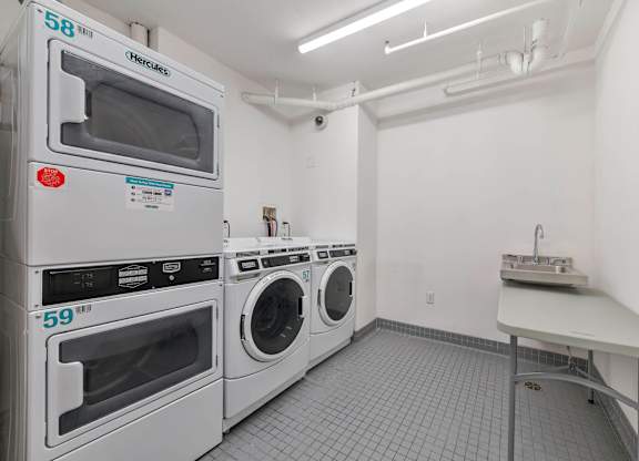 Laundry Room at 535 Carlton Ave Apartments, Brooklyn, 11238