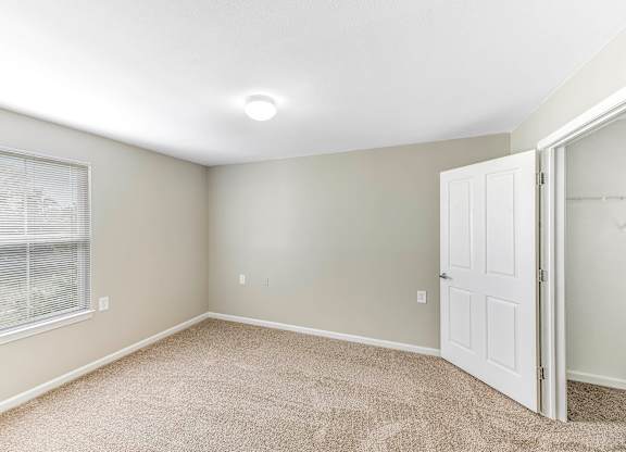 Room with window at Cameron Court, Detroit, Michigan