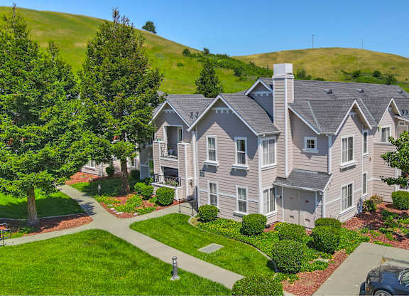 Property Overhead Shot at Bay Vista at Meadow Park Apartments, California