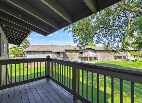 Private Balcony at Acclaim at Hinsdale Lake, Willowbrook, IL, 60527