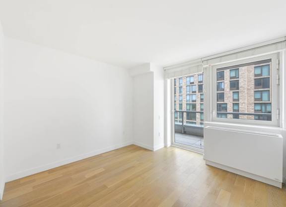 Blank Living Space at 38 6th Ave Apartments, Brooklyn, New York