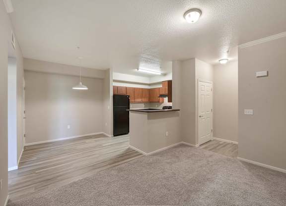 Vacant Room at The Ridge Apartments, California