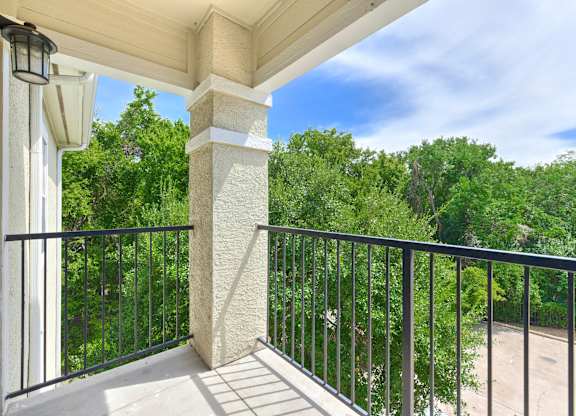 Balcony with Black Railing at Acclaim at South Congress, Texas