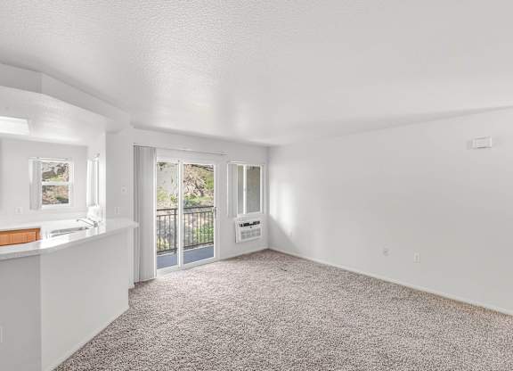 Empty Interior at The Terraces Apartments, Escondido, California