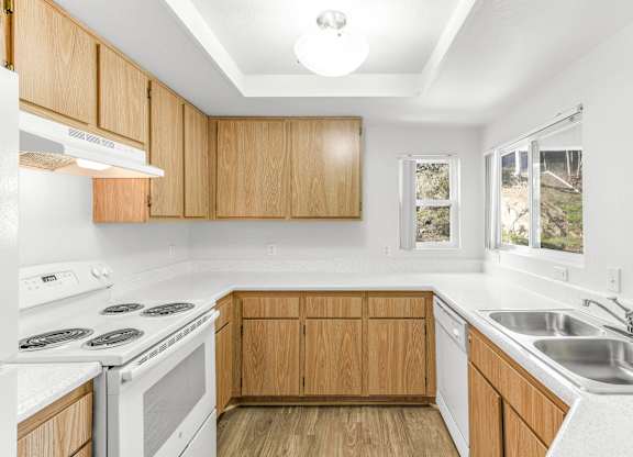 Kitchen Space at The Terraces Apartments, Escondido, CA